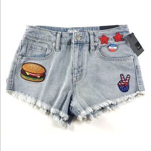 Mossimo denim high rise shorts